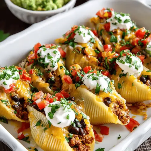 Delish Stuffed Taco Shells