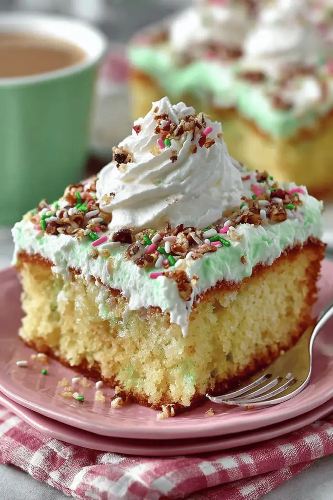 Delish Watergate Sheet Cake