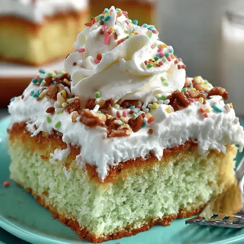 Delish Watergate Sheet Cake