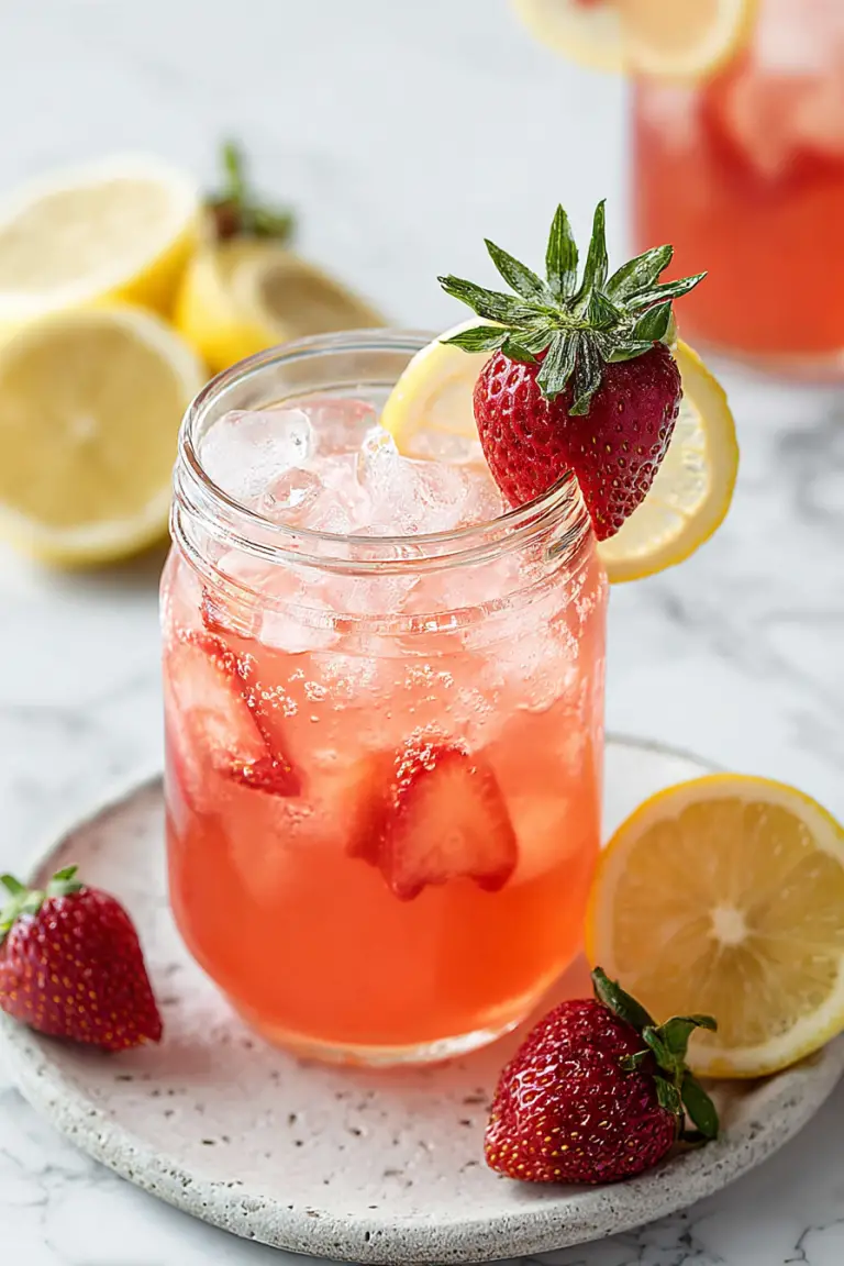 Delish Whiskey Strawberry Lemonade Recipes