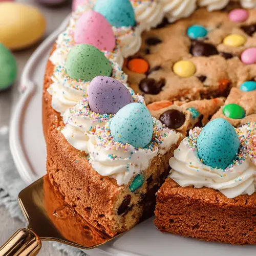 Easter Cookie Cake