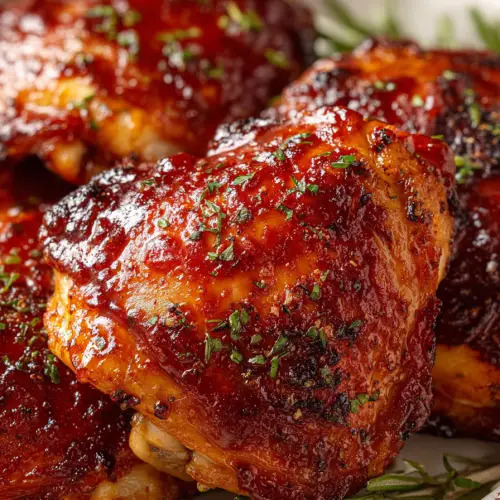 Easy Baked BBQ Chicken Thighs Recipe