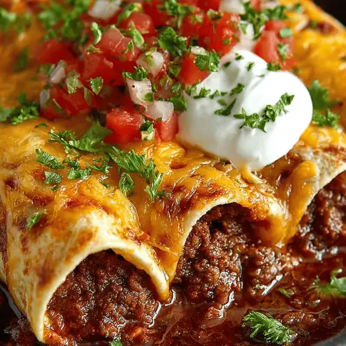 Easy Beef Enchiladas