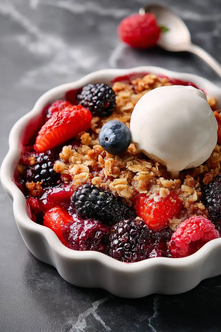 Easy Berry Crisp Recipe