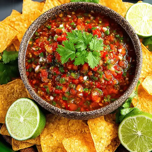 Easy Blender Salsa