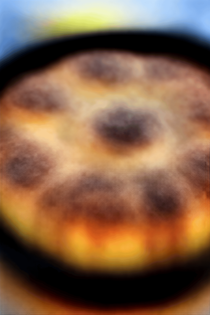 Easy Blueberry Lemon Skillet Rolls