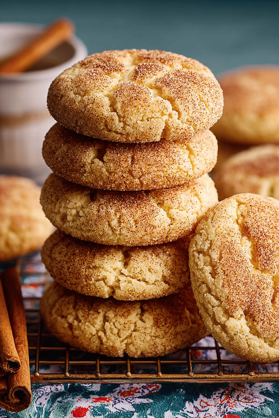 Easy Brown Butter Snickerdoodles