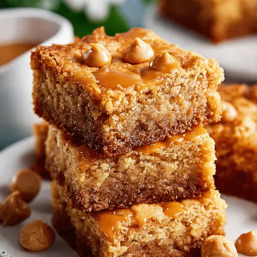 Easy Butterscotch Blondies