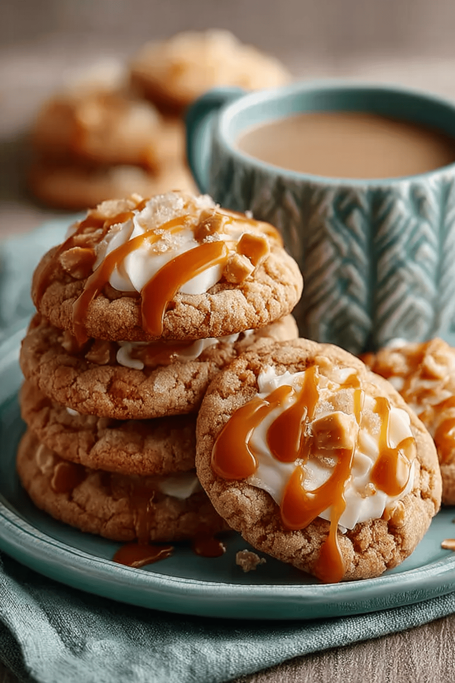 Easy Caramel Macchiato Cookies