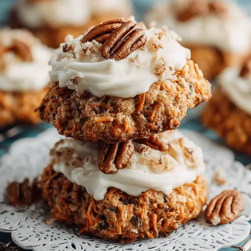 Easy Carrot Cake Cookies