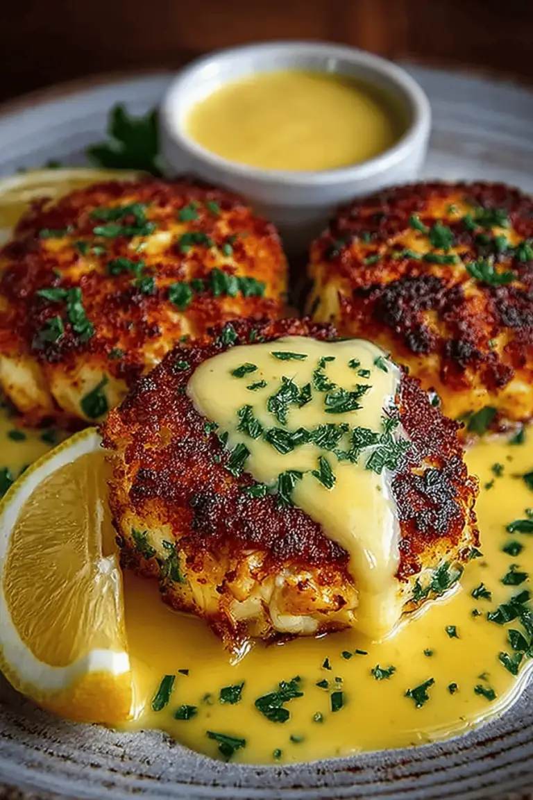 Easy Cheddar Bay Crab Cakes