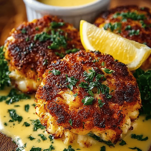 Easy Cheddar Bay Crab Cakes