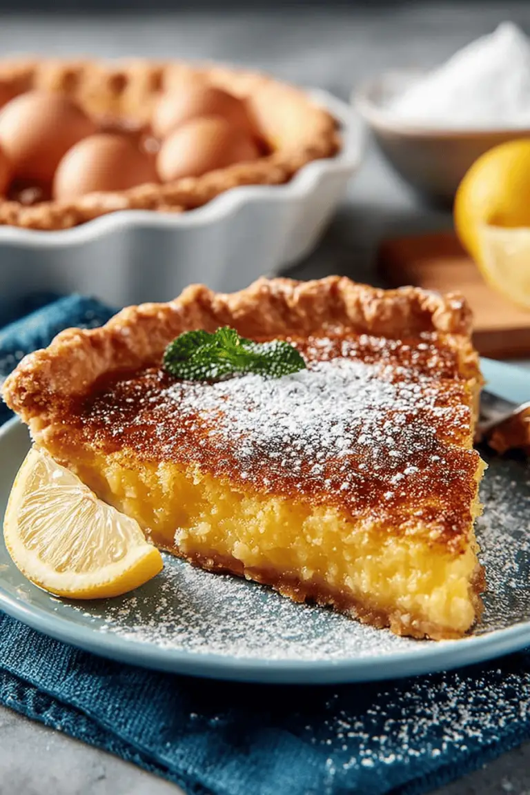 Easy Chess Pie