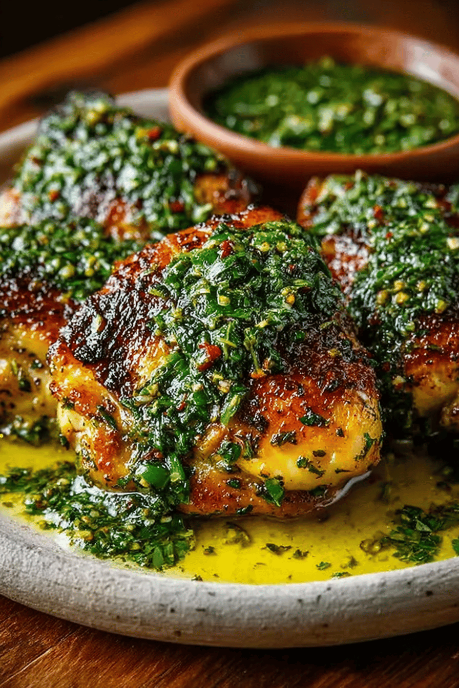Easy Chimichurri Chicken Recipe