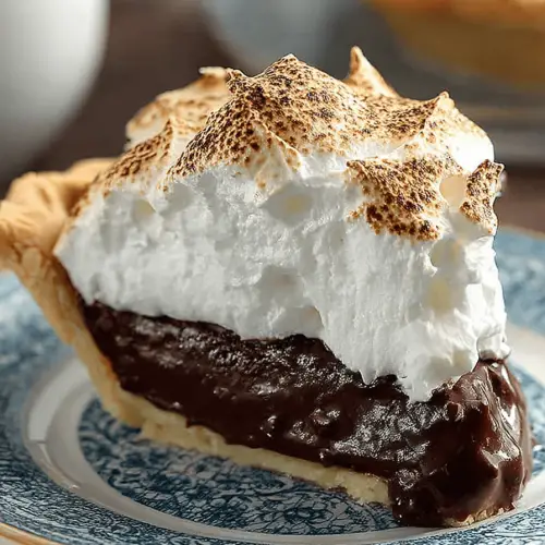 Easy Chocolate Meringue Pie