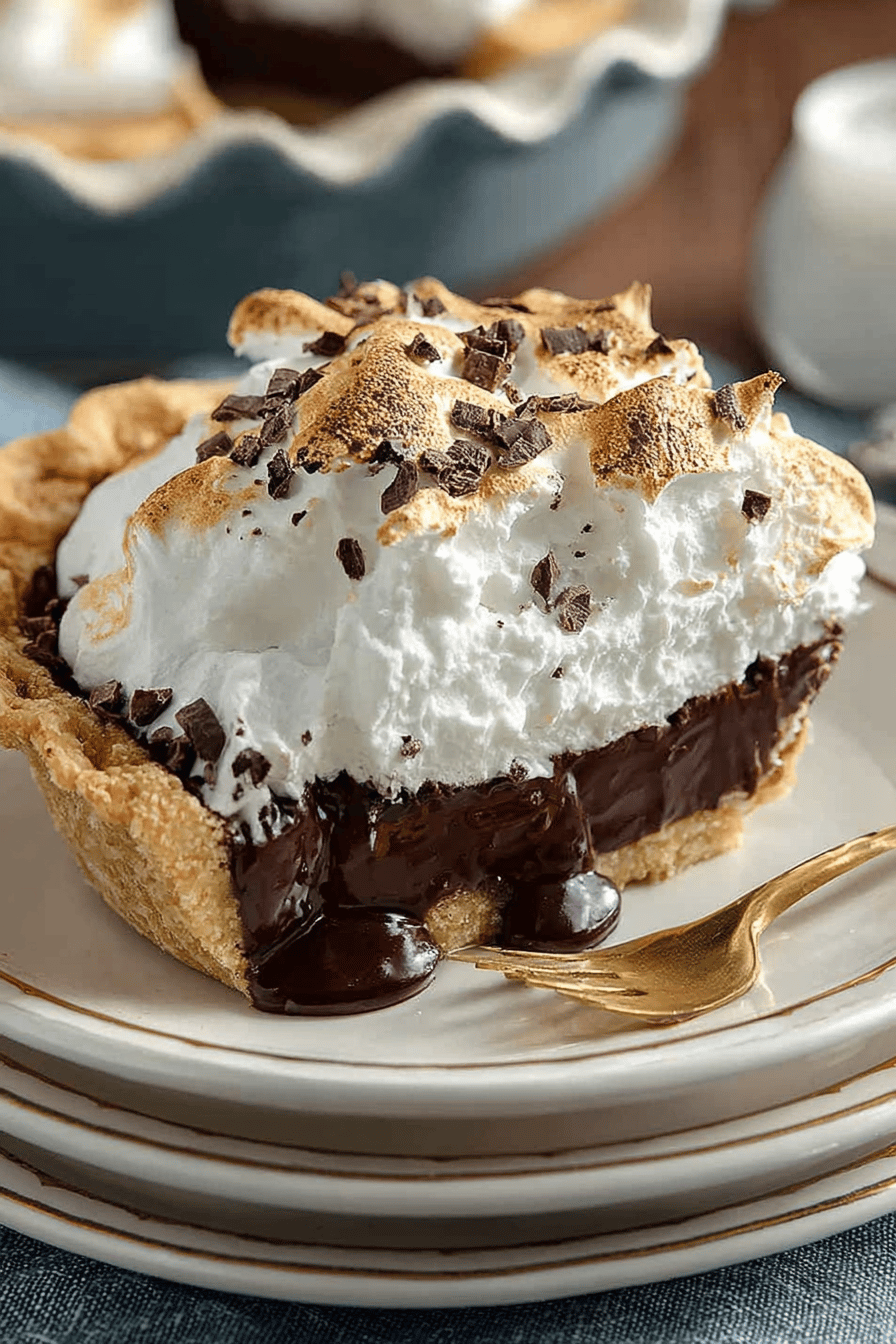 Easy Chocolate Meringue Pie
