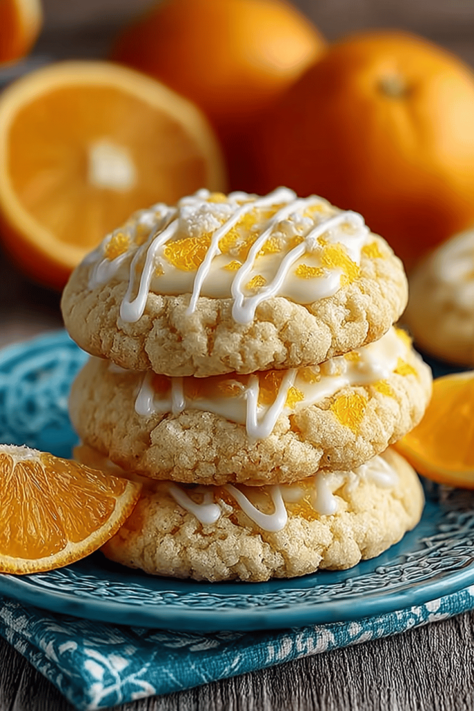 Easy Creamsicle Orange Cookies