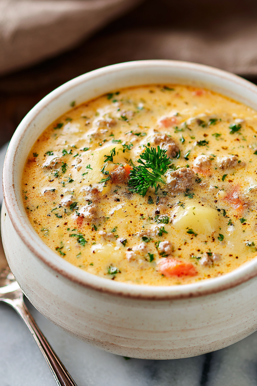 Easy Crock Pot Cheeseburger Soup Recipes
