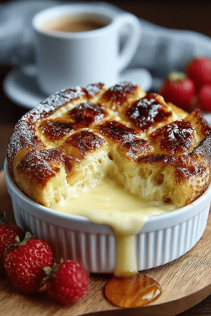 Easy Custard Bread Pudding