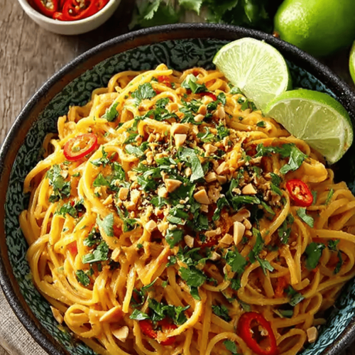 Easy & Delicious Thai Peanut Noodles