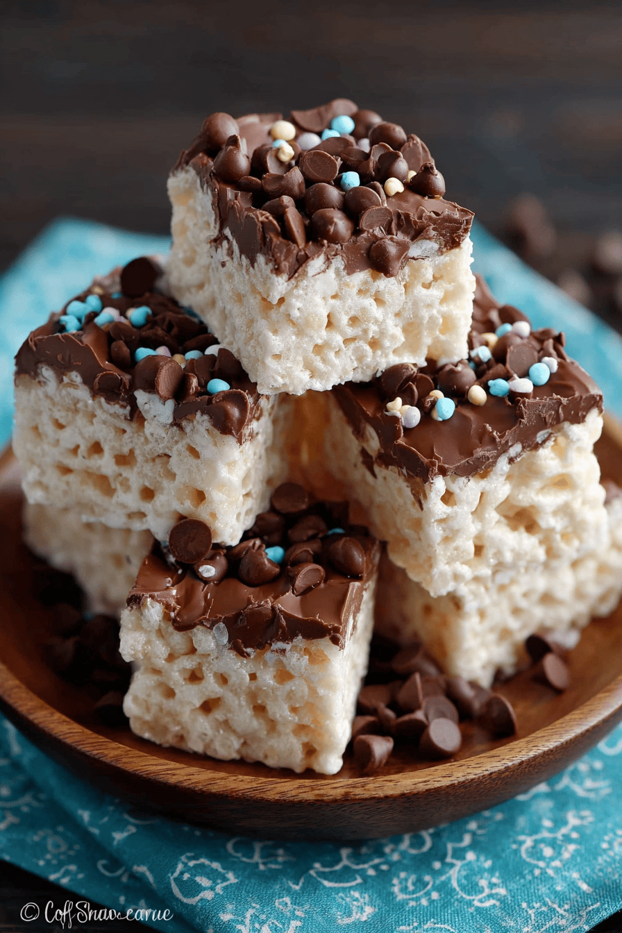Easy Fudge Krispies