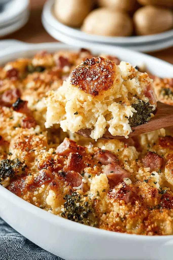 Easy Ham & Potato Casserole