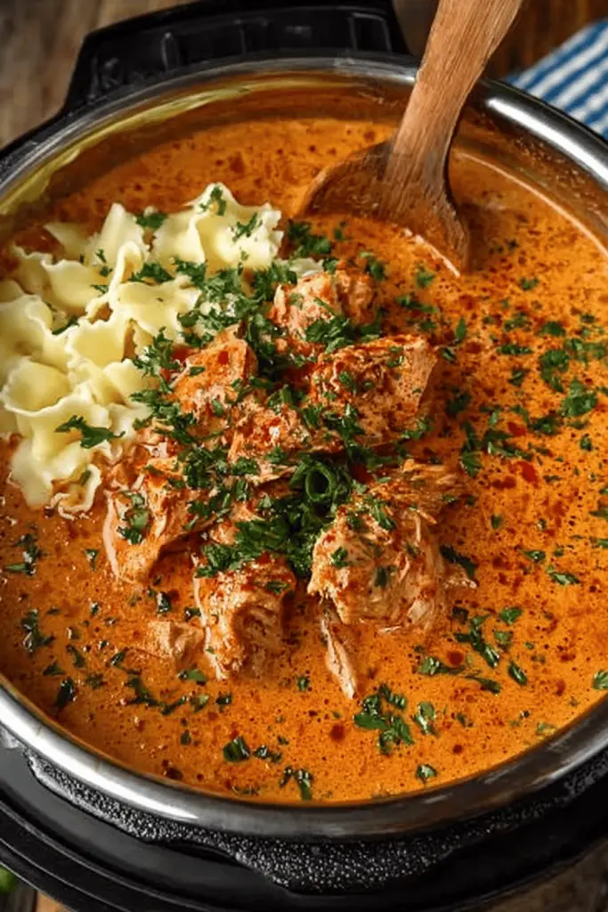 Easy Instant Pot Chicken Paprikash