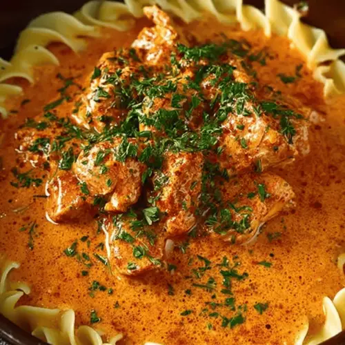 Easy Instant Pot Chicken Paprikash
