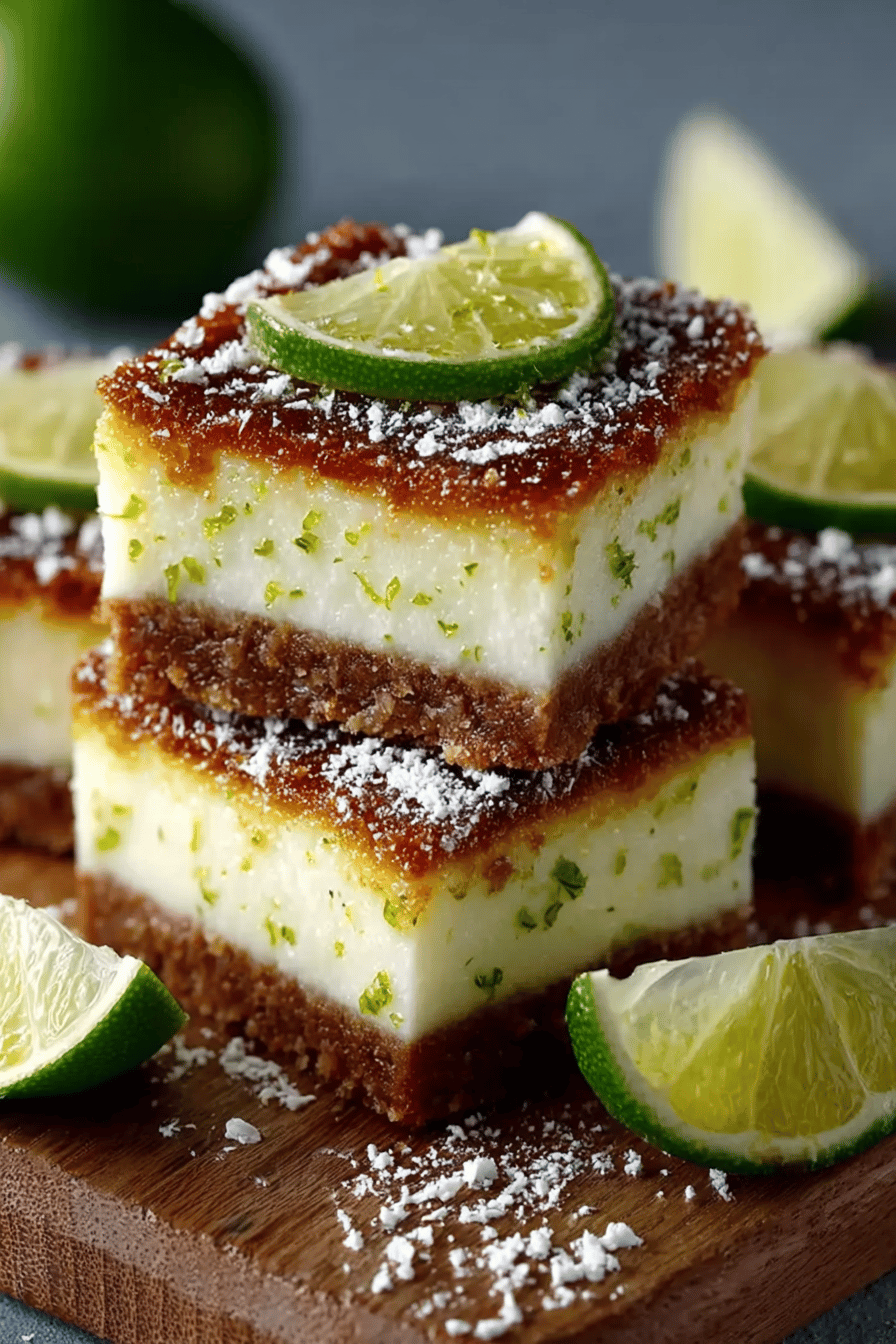 Easy Key Lime Bars Recipe
