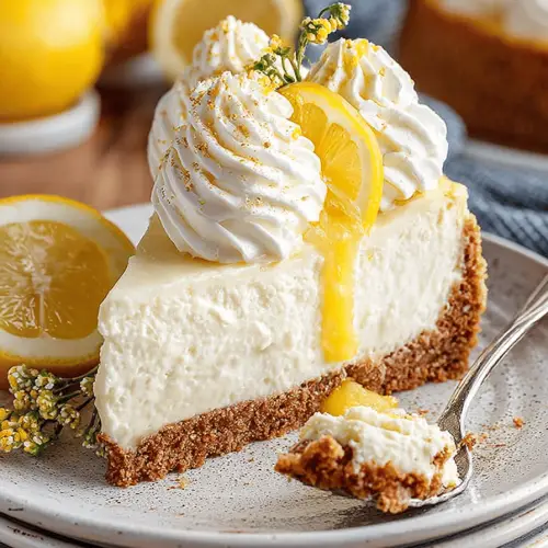 Easy Lemon Cheesecake