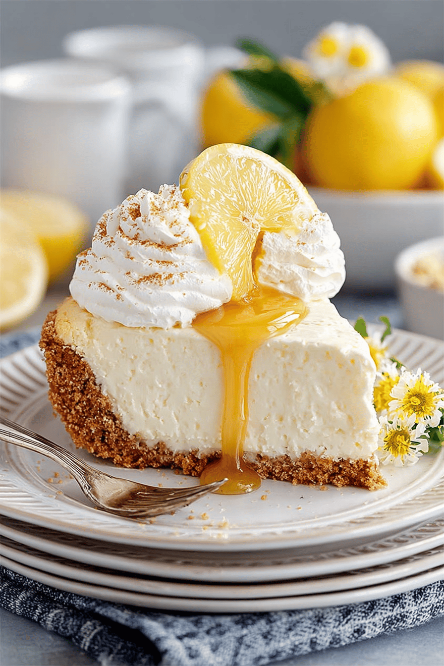 Easy Lemon Cheesecake