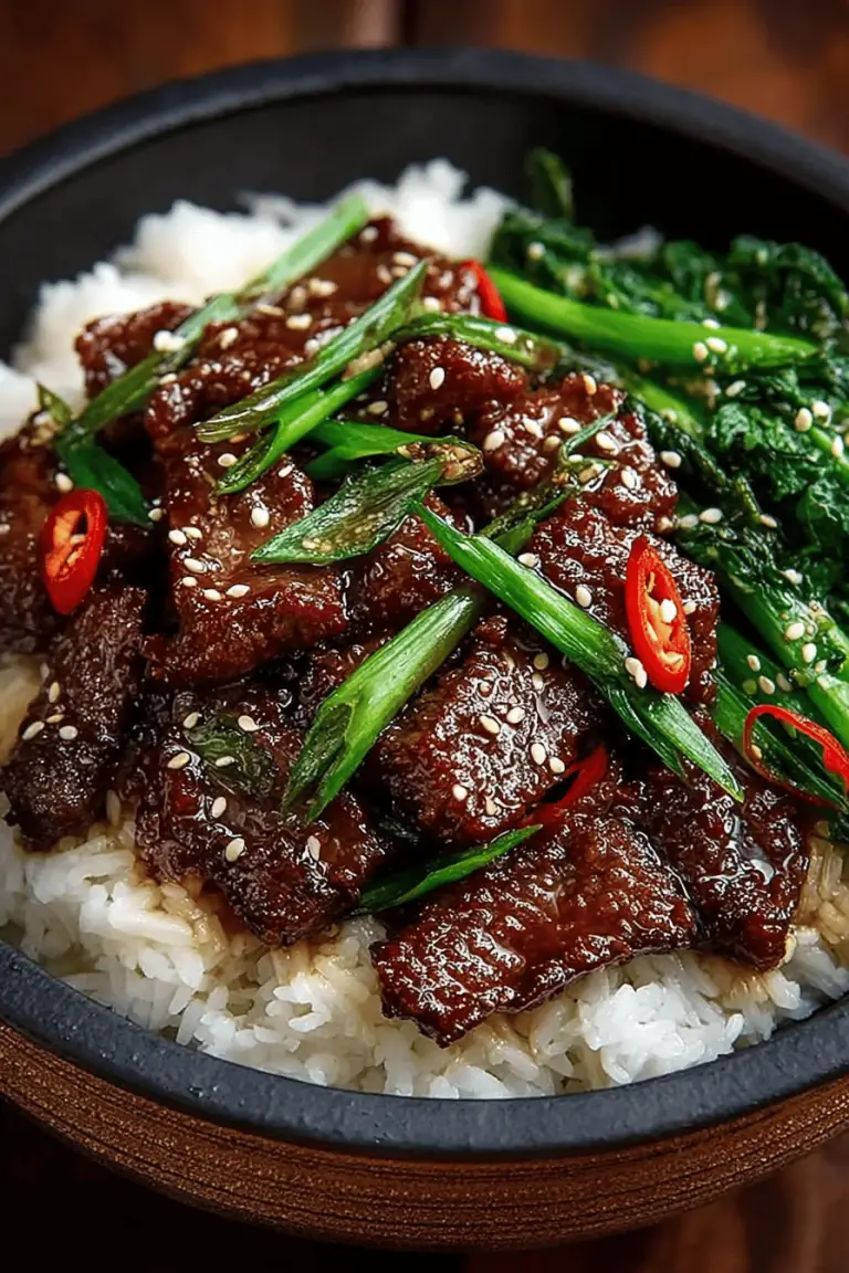 Easy Mongolian Beef Recipe