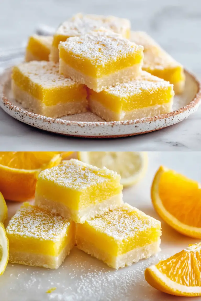 Easy Orange Bars Recipe
