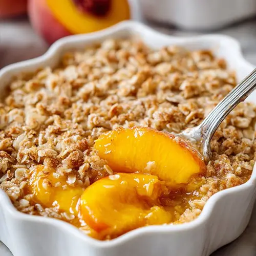 Easy Peach Crisp Recipe for Summer Treats