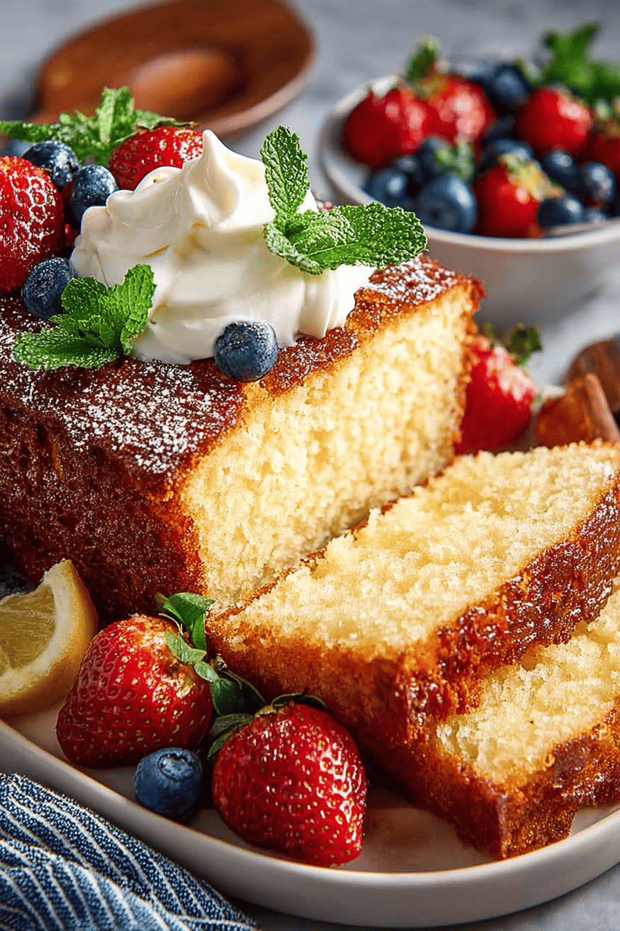 Easy Pound Cake