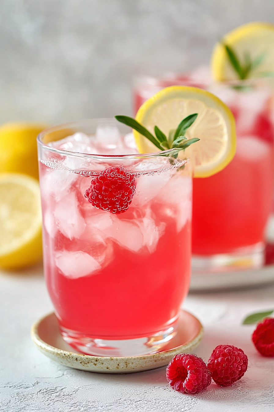 Easy Raspberry Lemonade Drinks