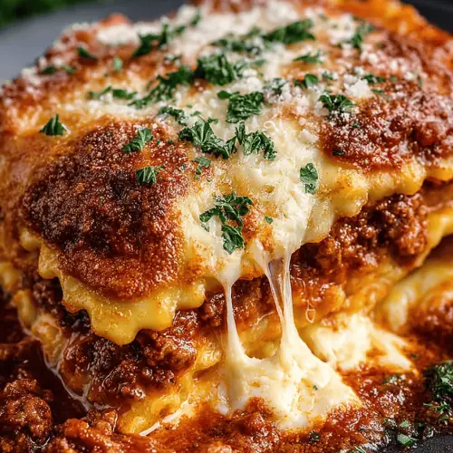 Easy Ravioli Lasagna