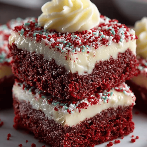Easy Red Velvet Cookie Bars