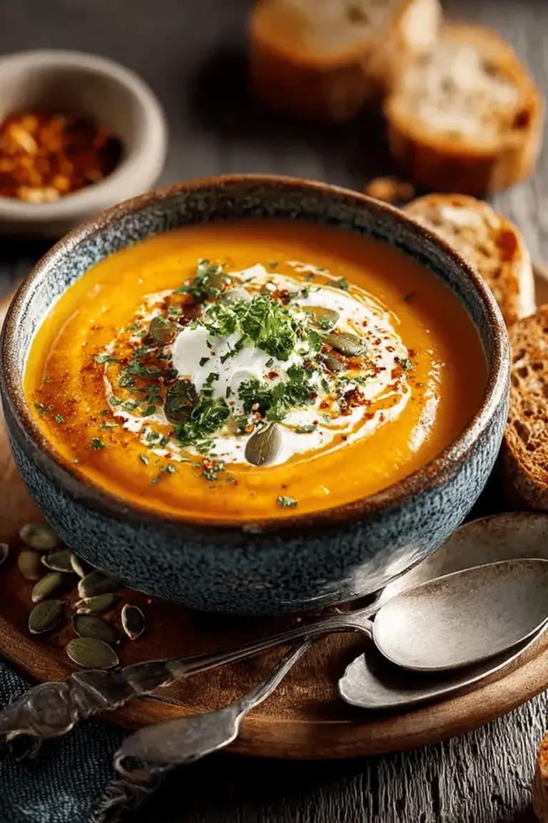 Easy Roasted Pumpkin Soup