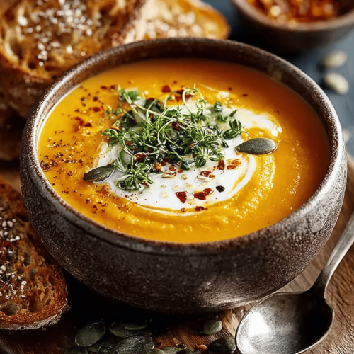 Easy Roasted Pumpkin Soup