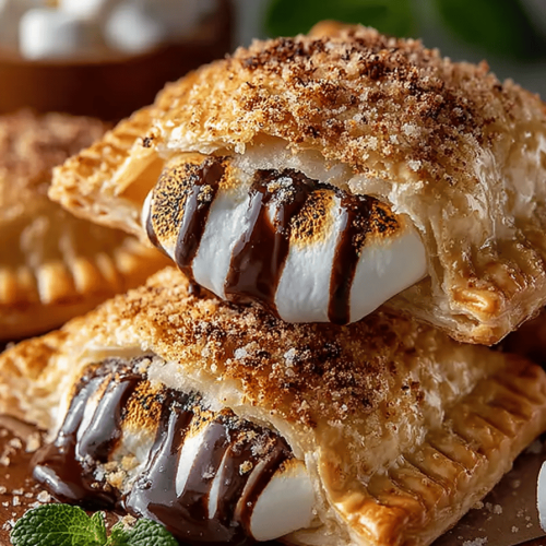 Easy S mores Hand Pies