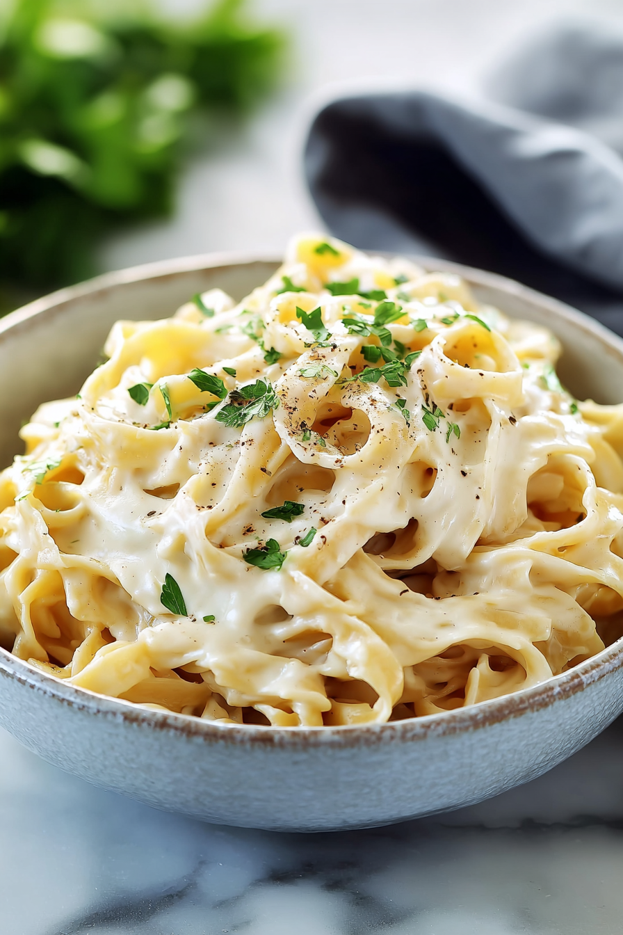 Easy Skinny Fettuccine Alfredo Recipes