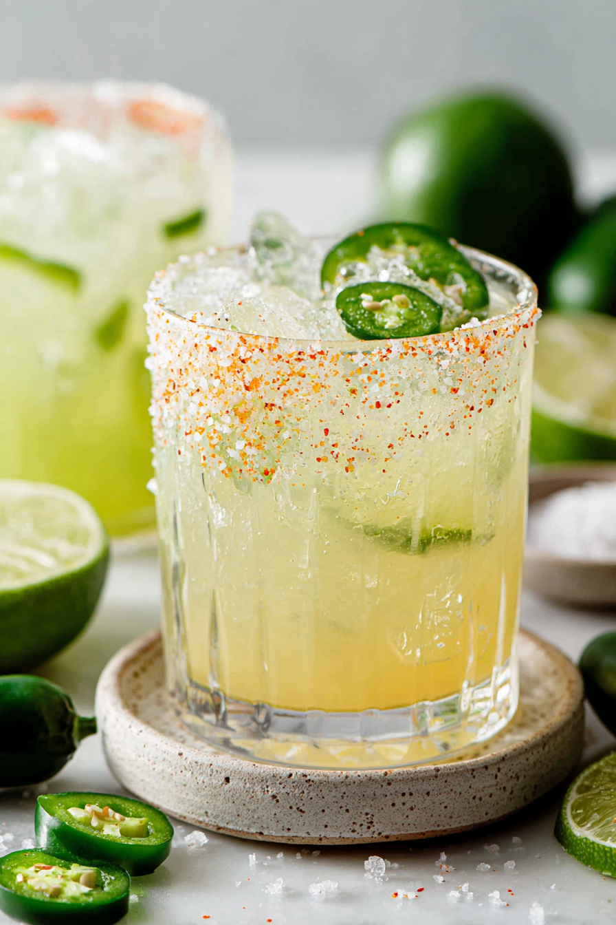 Easy Skinny Spicy Margarita Recipe