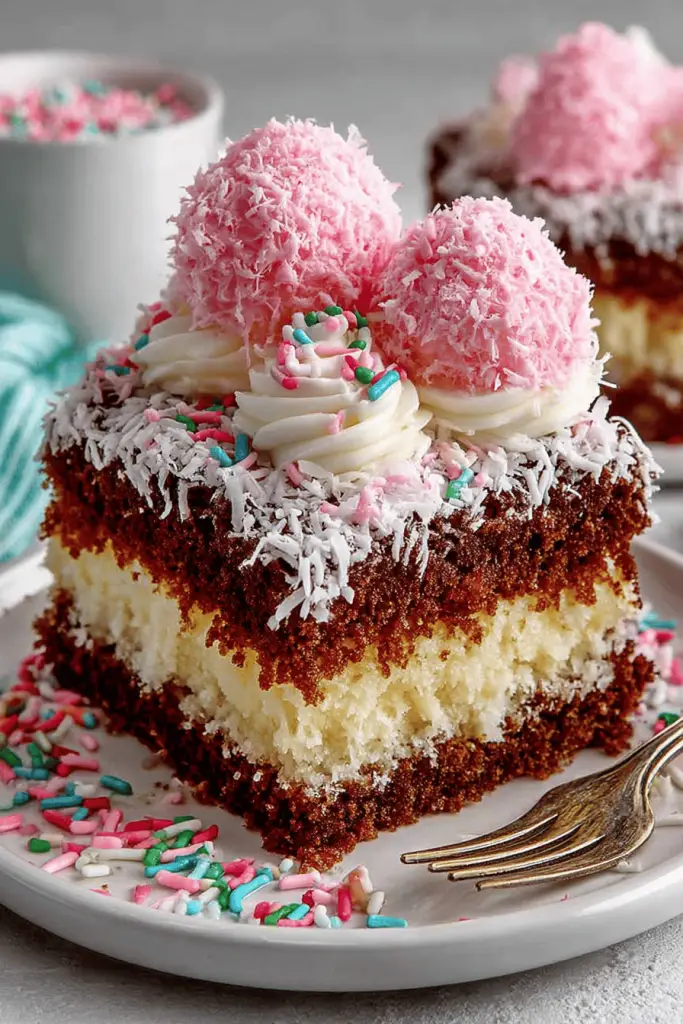 Easy Snowball Cake