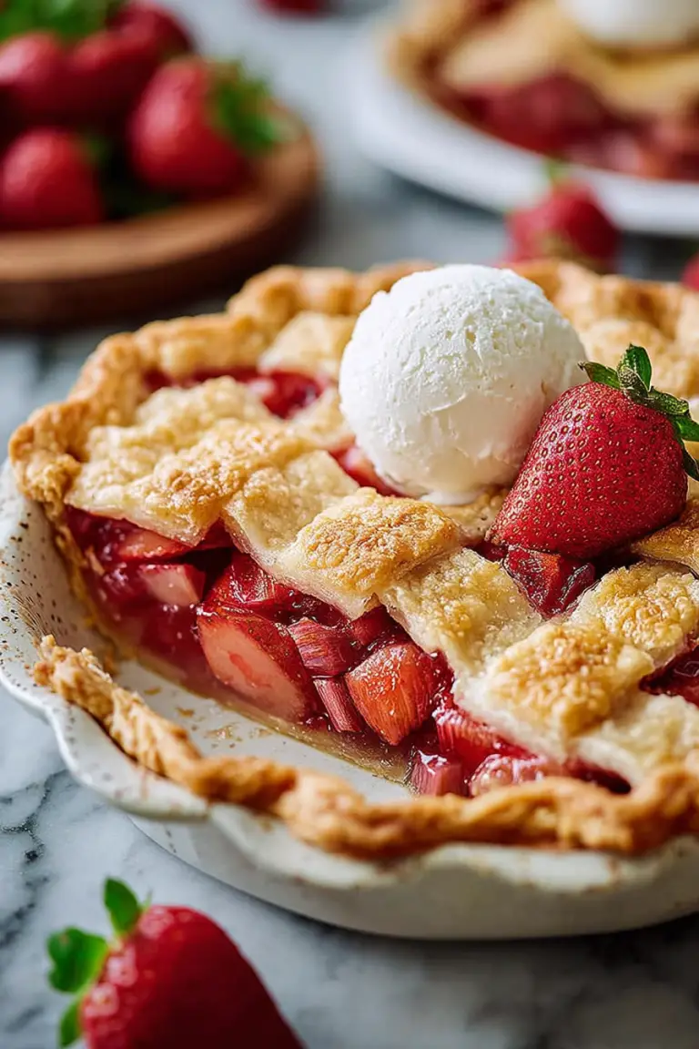 Easy Strawberry Rhubarb Pie Recipes