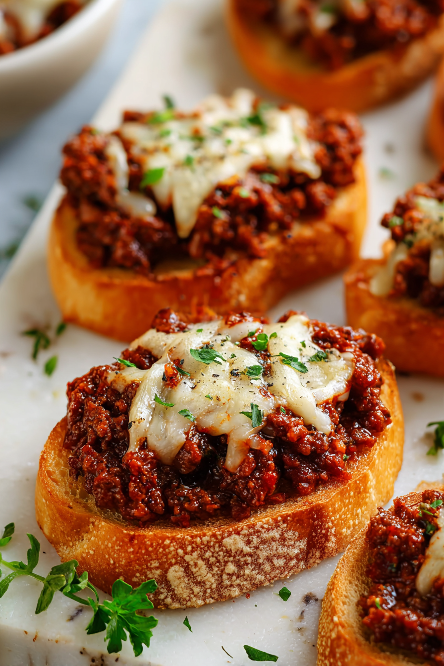 Easy Texas Toast Sloppy Joes