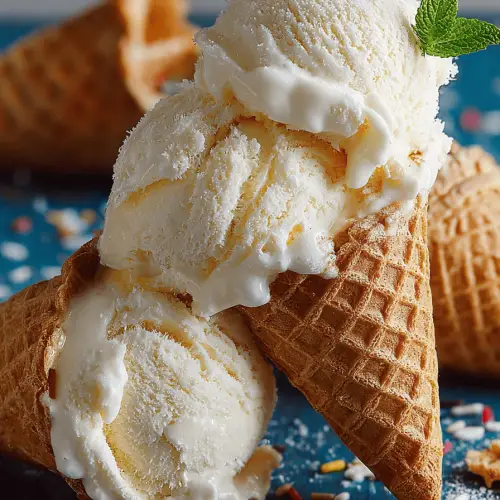 Easy Vanilla Ice Cream