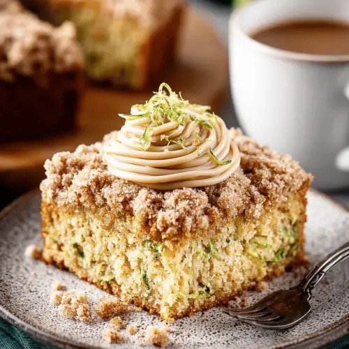 Easy Zucchini Crumb Cake