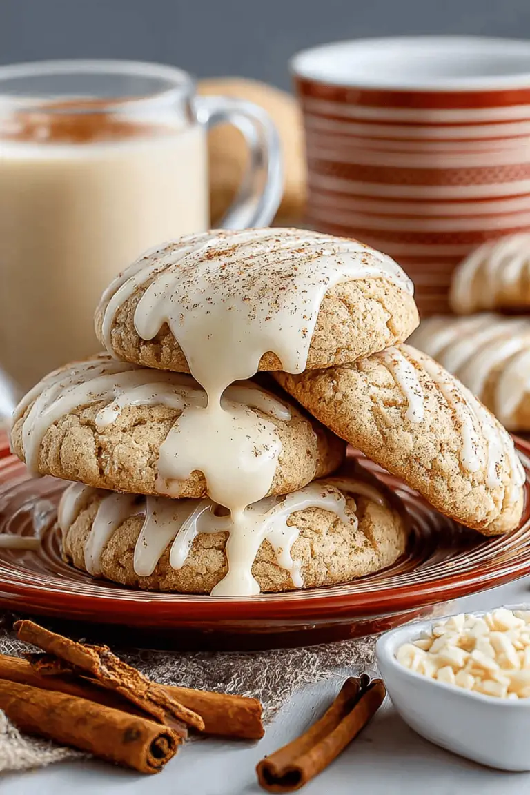 Eggnog Dream Cookies