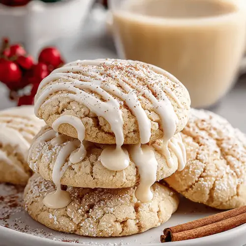 Eggnog Dream Cookies
